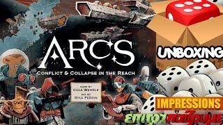 Arcs - Unboxing & Impressions by Epitrapaizoume.gr