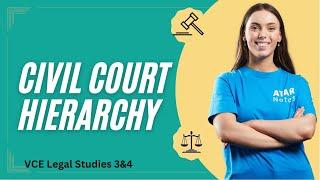 VCE 3&4 Legal Studies - Civil Court Hierarchy