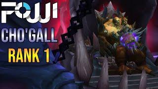 [Fojji] World Rank 1 DPS Fire Mage Cho'gall BoT with 3 MCs!