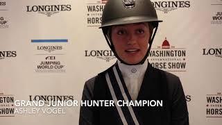 Ashley Vogel - 2018 WIHS Grand Junior Hunter Champion