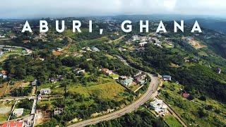 This Place in Ghana Will Take Your Breath Away! DRONE FOOTAGE OF ABURI - Ghana