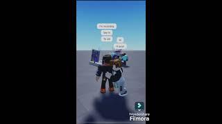 My new friend #roblox #Shorts