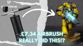 £7.34* Airbrush?! Can You REALLY Paint Warhammer With It?!