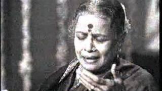 M S Subbulakshmi - Charukeshi raga alapana