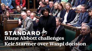 Waspi: Diane Abbott challenges Keir Starmer for decision not to compensate women