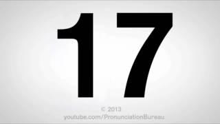 How To Pronounce 17