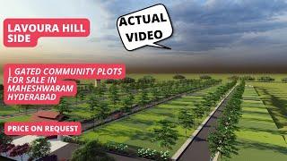 Lavoura Hill Side Plots |+91-7065522190 | Gated Community Plots For sale In Maheshwaram Hyderabad