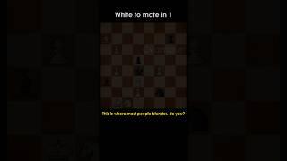 White to mate in 1 | Chess tactics | Brilliant