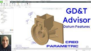 Creo Parametric - GD&T Advisor - Datum Features