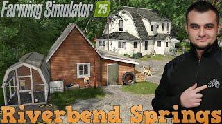 Farming Simulator 25  "Sprawdzanie Map" #1 Riverbend Springs ㋡MafiaSolecTeam