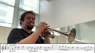 Trumpet Excerpt - Ravel/Concerto in G - Tassio Furtado Trumpet