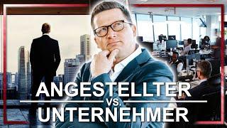 Angestellter vs. Unternehmer – Deshalb sollten viele Angestellte kein Unternehmen gründen!