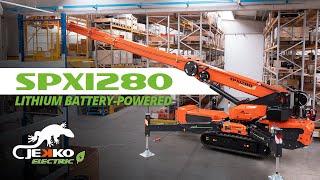 Jekko Electric SPX1280 | Lithium battery-powered mini crane