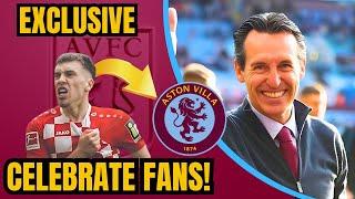 URGENT NEWS! IT HAS BEEN CONFIRMED NOW! UNAI EMERY WANTS A WONDER KID ! ASTON VILLA TRANSFER NEWS