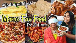 I only Ate Mom’s Fav Food for 24 Hours‍ (Challenge with Twist) | Mother's Day Special