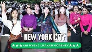 NY&NJ Mimang Lhakar Gorshey 10.30.24  | ལྷག་དཀར་སྒོར་གཞས།  | Tibetan Circle Dance  #NYTibetanGorshey