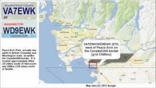 VA7EWK/WD9EWK working AO-51 from the Canada/USA border (CN89oa) - 8 July 2010 at 2308 UTC