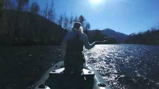 Dave Scadden's Box Canyon Drift Boat Mckenzie River Red Bands!