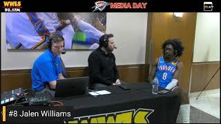 Jalen Williams (JDub) - 2024 OKC Thunder Media Day