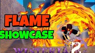 (FLAMING TIGER) Wisteria 2 FLAME BREATHING FULL SHOWCASE | Wisteria 2 Mobile