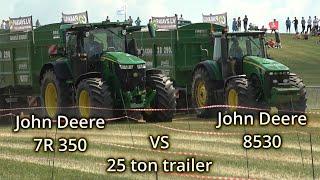John Deere 7R 350 vs John Deere 8530 / Agriculture tractors