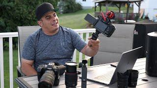 Creator Cameras for Hybrid Use  - Canon R5ii - GH7 - Osmo Pocket 3