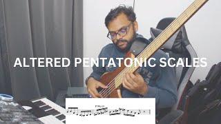 ALTERED (alternative) PENTATONIC SCALES