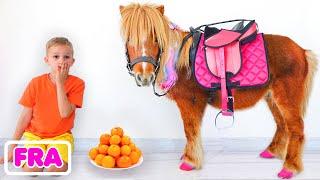 Vlad et maman choisissent de nouveaux animaux de compagnie