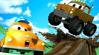 Marley der Monstertruck - Toms Autowaschanlage in Car City   Cartoons für Kinder