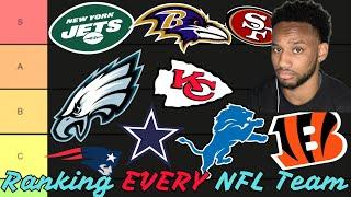 2024-2025 NFL TEAM TIER LIST!