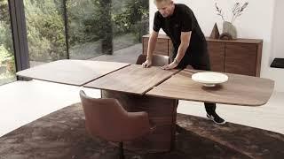 Skovby extendable table  117 functionality