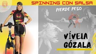 PIERDE PESO CON CLASE COMPLETA SPINNING Y MÚSICA SALSA 2021