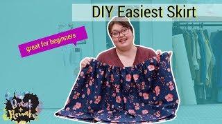 Easiest Skirt Ever - for the complete beginner