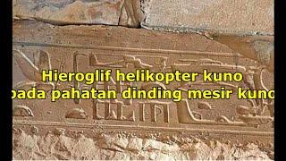 #solved Hieroglif Helikopter Kuno di Zaman Firaun?