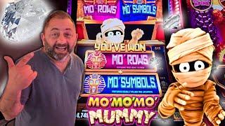 OMG 2nd SPIN MAGICAL JACKPOT! Non stop BONUSES on Mo Mo Mo Mummy!