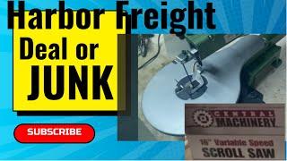 TOOL REVIEW!! Harbor Freight 16” Scroll Saw #review #tips #trending #tricks