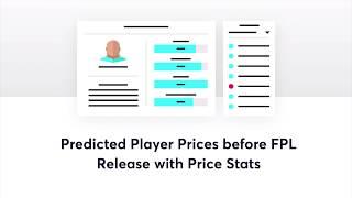 Predicted Player Prices |  Fantasy Football Fix Pre-season