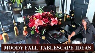 POTTERY BARN INSPIRED|FALL TABLESCAPE IDEAS ON A BUDGET| LUXE LOOK FOR LESS