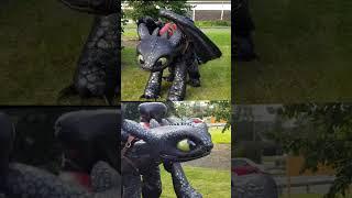 The first quad-suit I ever made: Toothless  #howtotrainyourdragon #toothless