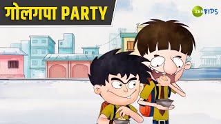 गोलगपा Party | Badrinath and Budhdeb | Comedy Cartoon | Hindi Cartoon | TV Cartoon | Zee Kids