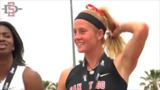 SDSU WOMEN'S TRACK: ALLISON REASER WINS MW HEPTATHLON TITLE - 5/9/13