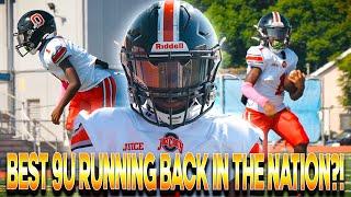 Best 9u Running Back IN THE NATION?! - Mic'd Up W/ 2034 ATH Jason Cigar-Dingle! Scores 5 Touchdowns