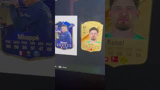 I packed TOTY Mbappe during Futties #fifa #soccer #football #shorts #short #shortvideo