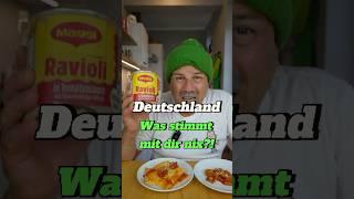 Deutschland, was stimmt mit dir nix?! Das sind echte Ravioli!