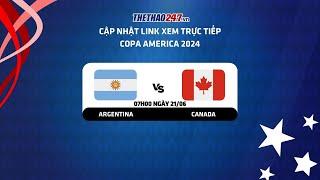 XEM TRỰC TIẾP COPA AMERICA NGÀY 21/6