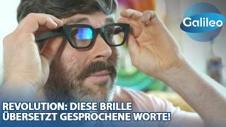 Revolution für Gehörlose: Diese Brille übersetzt gesprochene Worte!