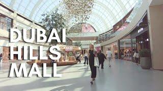 Dubai Hills Mall Walking Tour 4K Best Shopping Mall in Dubai