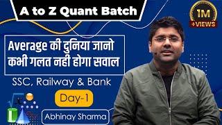 The Average !! Definition and Properties -  Abhinay Sharma