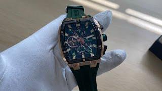 Men's Ralph Christian watch The Polaris Chrono - Gold / Hunter Green 42,5MM