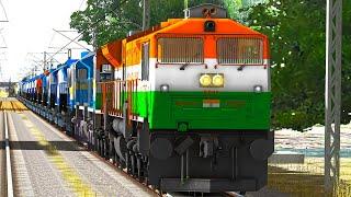 MSTS Indian Railways PARADE | INDEPENDENCE DAY in INDIAN TRAIN SIMULATOR 